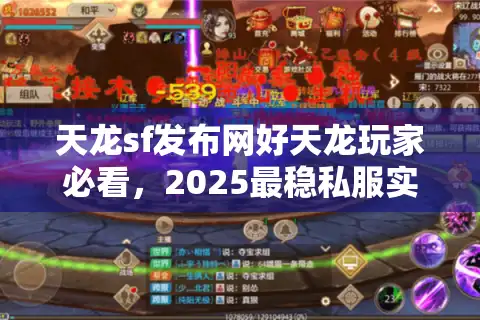 天龙sf发布网好天龙玩家必看，2025最稳私服实战挑法