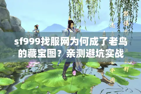 sf999找服网为何成了老鸟的藏宝图？亲测避坑实战手册