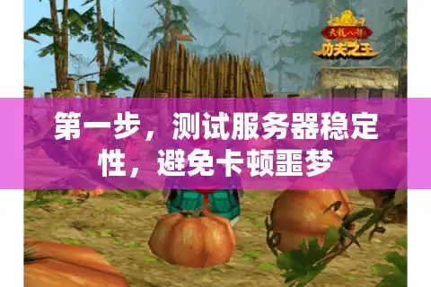 第一步，测试服务器稳定性，避免卡顿噩梦