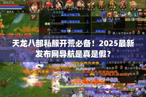 天龙八部私服开荒必备！2025最新发布网导航是真是假？