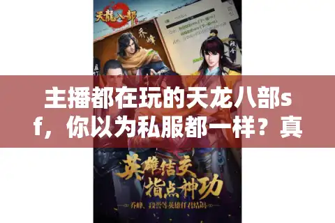 主播都在玩的天龙八部sf，你以为私服都一样？真相颠覆你的认知！