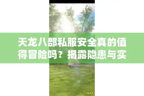 天龙八部私服安全真的值得冒险吗？揭露隐患与实战防护秘籍