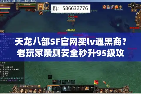 天龙八部SF官网买lv遇黑商？老玩家亲测安全秒升95级攻略