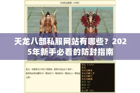 天龙八部私服网站有哪些？2025年新手必看的防封指南