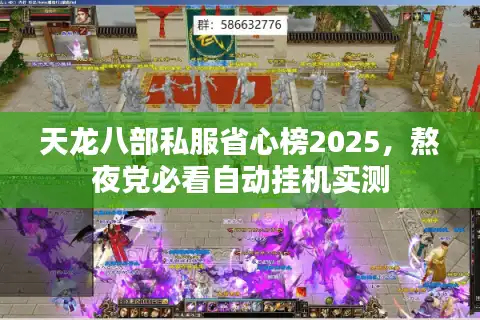 天龙八部私服省心榜2025，熬夜党必看自动挂机实测