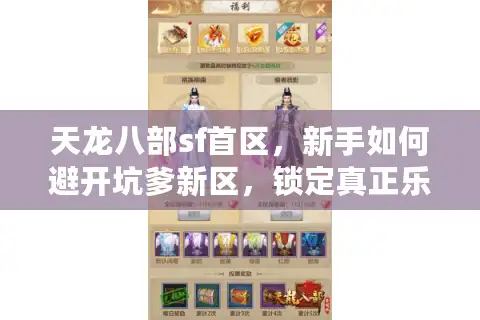 天龙八部sf首区，新手如何避开坑爹新区，锁定真正乐趣？