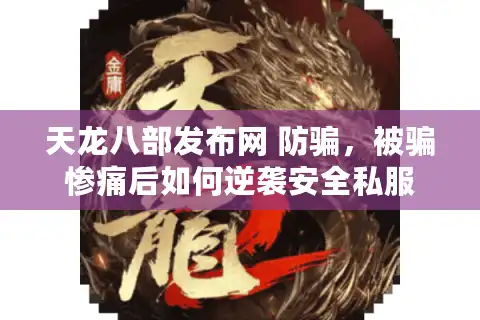 天龙八部发布网 防骗，被骗惨痛后如何逆袭安全私服