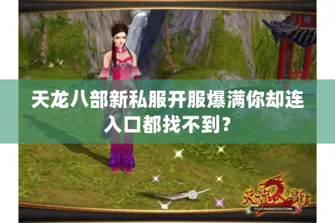 天龙八部新私服开服爆满你却连入口都找不到？