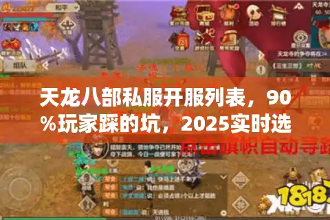 天龙八部私服开服列表，90%玩家踩的坑，2025实时选服必看！