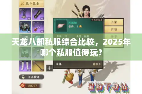 天龙八部私服综合比较，2025年哪个私服值得玩？