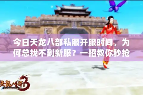 今日天龙八部私服开服时间，为何总找不到新服？一招教你秒抢黄金入口