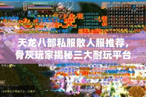天龙八部私服散人服推荐，骨灰玩家揭秘三大耐玩平台