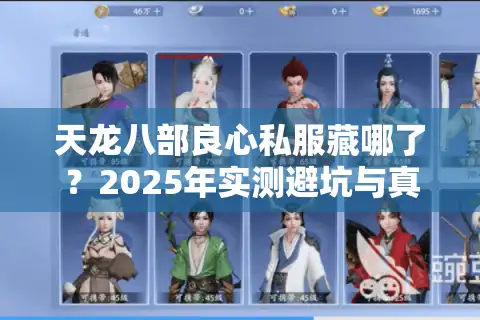 天龙八部良心私服藏哪了？2025年实测避坑与真香服揭秘