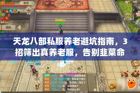 天龙八部私服养老避坑指南，3招筛出真养老服，告别韭菜命！