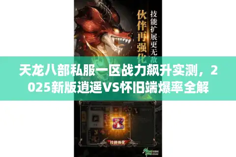 天龙八部私服一区战力飙升实测，2025新版逍遥VS怀旧端爆率全解