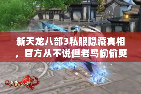 新天龙八部3私服隐藏真相，官方从不说但老鸟偷偷爽的爆率福利