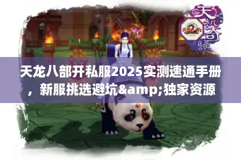 天龙八部开私服2025实测速通手册，新服挑选避坑&独家资源