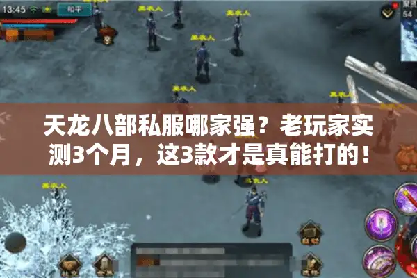 天龙八部私服哪家强？老玩家实测3个月，这3款才是真能打的！