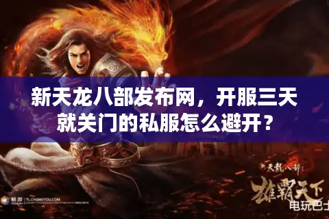 新天龙八部发布网，开服三天就关门的私服怎么避开？
