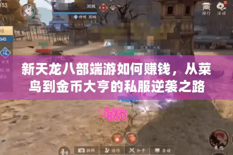 新天龙八部端游如何赚钱，从菜鸟到金币大亨的私服逆袭之路