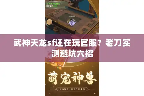 武神天龙sf还在玩官服？老刀实测避坑六招