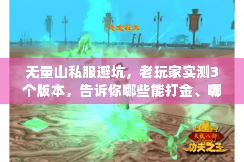 无量山私服避坑，老玩家实测3个版本，告诉你哪些能打金、哪些是割韭菜？