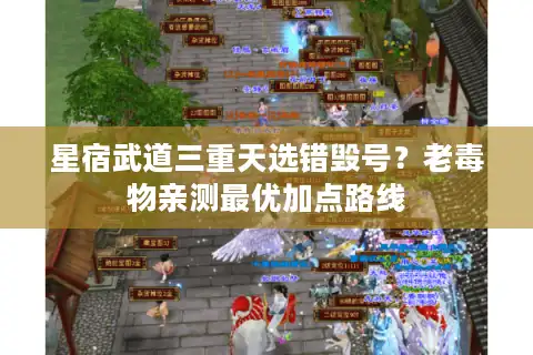星宿武道三重天选错毁号？老毒物亲测最优加点路线