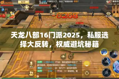 天龙八部16门派2025，私服选择大反转，权威避坑秘籍