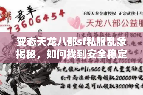 变态天龙八部sf私服乱象揭秘，如何找到安全稳定的高爆率版本？