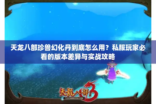 天龙八部珍兽幻化丹到底怎么用？私服玩家必看的版本差异与实战攻略