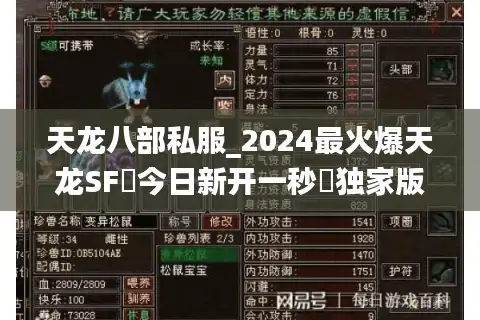 天龙八部私服_2024最火爆天龙SF◈今日新开一秒◈独家版本免费送重楼