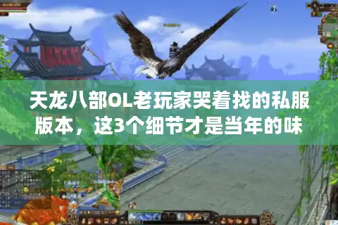 天龙八部OL老玩家哭着找的私服版本，这3个细节才是当年的味儿？