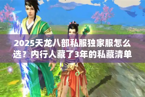 2025天龙八部私服独家服怎么选？内行人藏了3年的私藏清单首次曝光