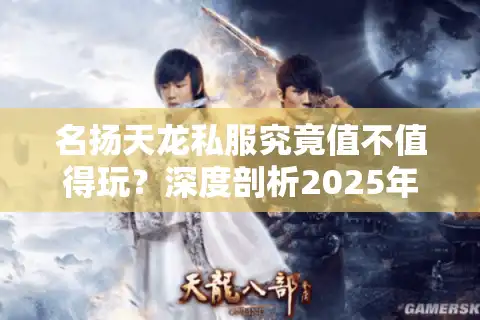 名扬天龙私服究竟值不值得玩？深度剖析2025年玩家真实诉求