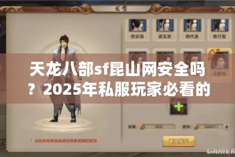 天龙八部sf昆山网安全吗？2025年私服玩家必看的避坑指南