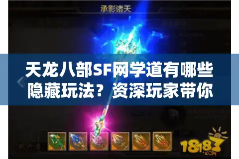 天龙八部SF网学道有哪些隐藏玩法？资深玩家带你解锁高爆率秘籍