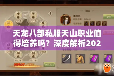 天龙八部私服天山职业值得培养吗？深度解析2025版本实战数据