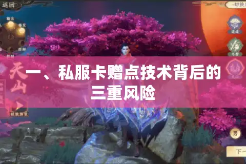 一、私服卡赠点技术背后的三重风险