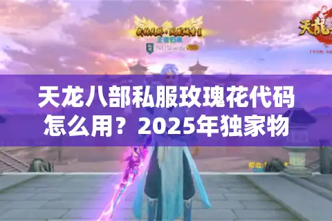 天龙八部私服玫瑰花代码怎么用？2025年独家物品调取教程