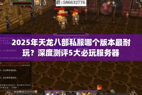 2025年天龙八部私服哪个版本最耐玩？深度测评5大必玩服务器