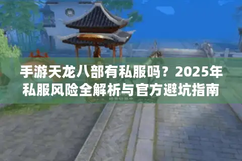 手游天龙八部有私服吗？2025年私服风险全解析与官方避坑指南