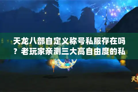 天龙八部自定义称号私服存在吗？老玩家亲测三大高自由度的私服推荐