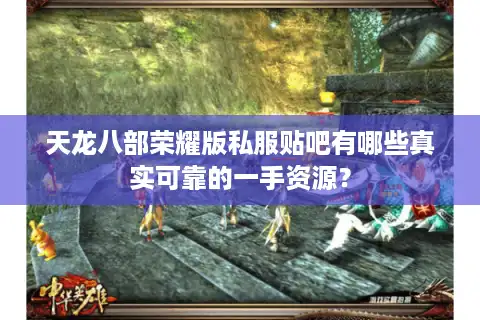 天龙八部荣耀版私服贴吧有哪些真实可靠的一手资源？