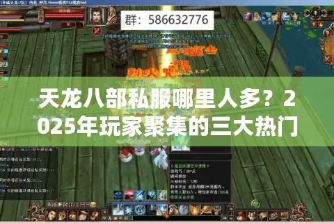 天龙八部私服哪里人多？2025年玩家聚集的三大热门服务器推荐