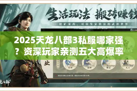 2025天龙八部3私服哪家强？资深玩家亲测五大高爆率服务器推荐