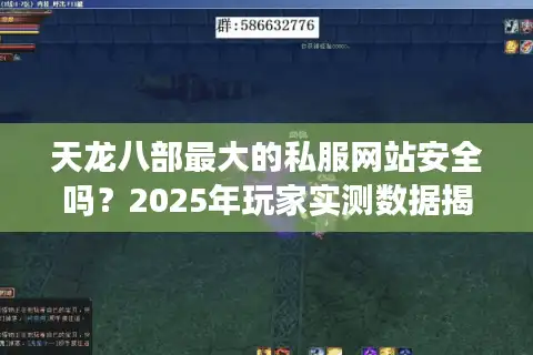 天龙八部最大的私服网站安全吗？2025年玩家实测数据揭秘