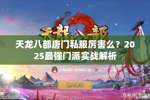 天龙八部唐门私服厉害么？2025最强门派实战解析