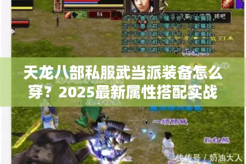 天龙八部私服武当派装备怎么穿？2025最新属性搭配实战解析