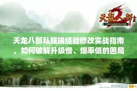 天龙八部私服端经验修改实战指南，如何破解升级慢、爆率低的困局？