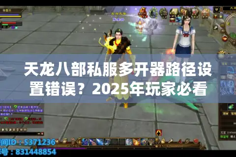 天龙八部私服多开器路径设置错误？2025年玩家必看的防封号指南